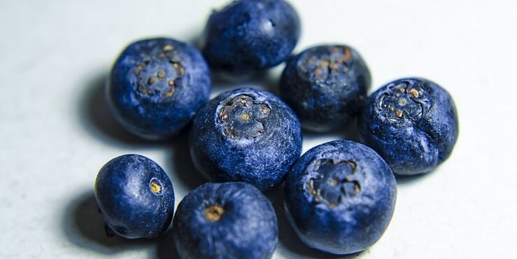 blueberries to restore eyesight
